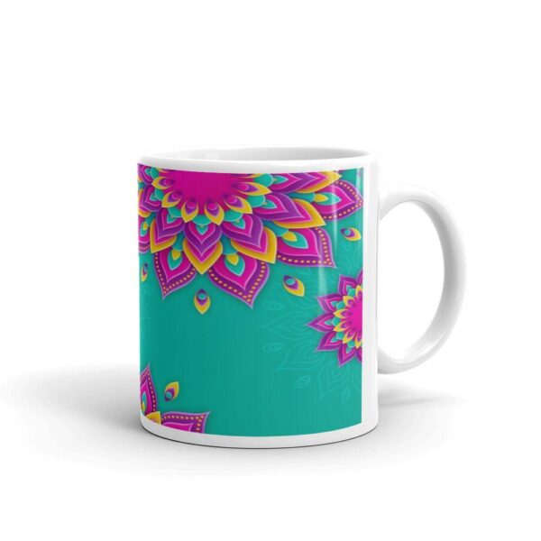 Diwali Theme Printed Mug | Best Ceramic Coffee Mug Gift for Office & Home