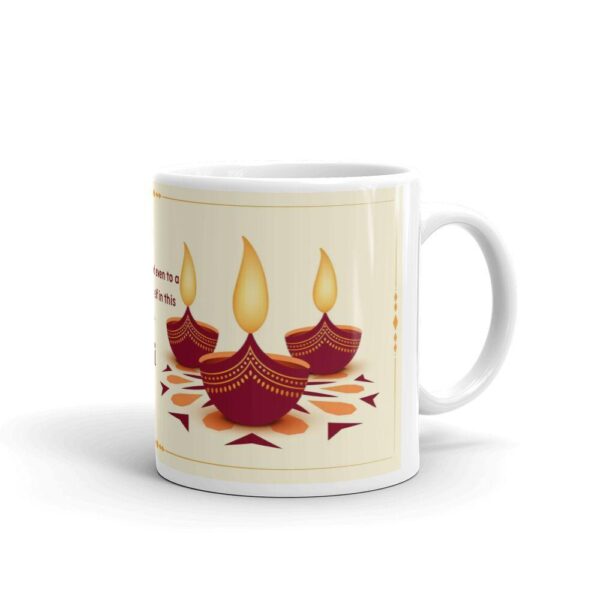 Diwali Edition Printed Coffee Mug | Stylish Ceramic Gift for Loved Ones