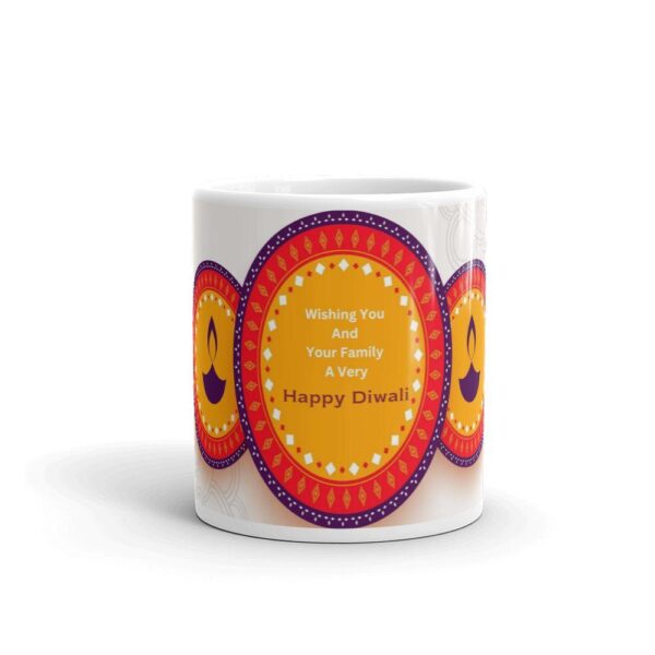 Diwali Celebration Mug | Printed Coffee Cup for Family & Friends