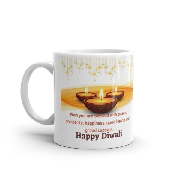 Diwali Coffee Mug | Printed Ceramic Cup for Gifting & Celebrations